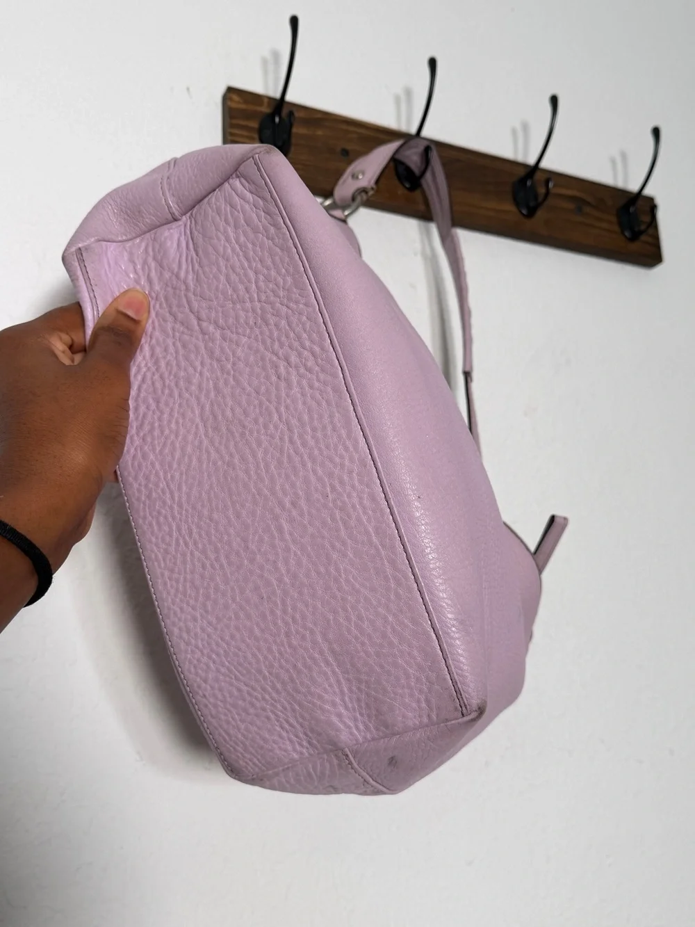 Vintage Coach Sarah Hobo Bag F13094 Leather Shoulder Purse Y2k Lavender